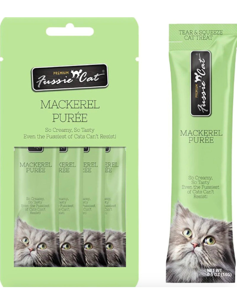 Fussie Cat Fussie Cat Puree Treats | Mackerel 2 oz single