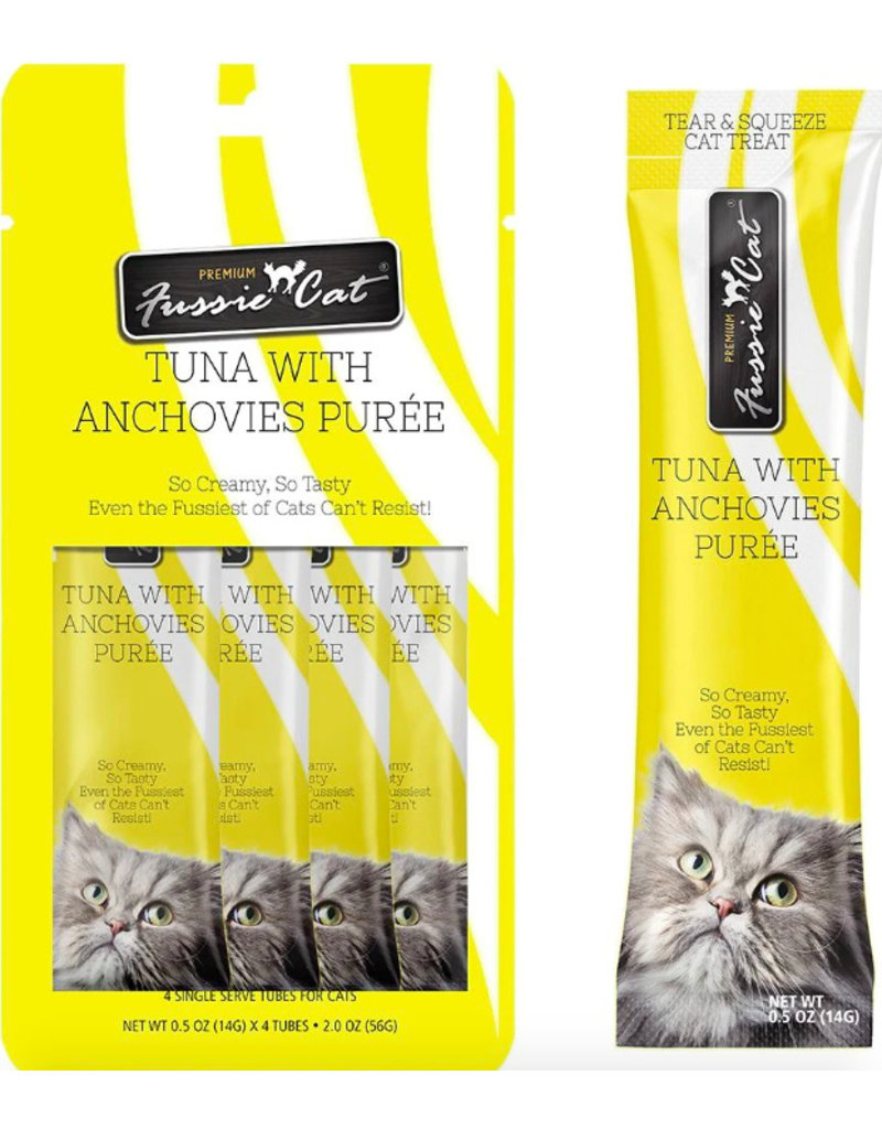 Fussie Cat Fussie Cat Puree Treats | Tuna with Anchovies 2 oz single