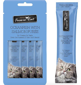 Fussie Cat Fussie Cat Puree Treats | Ocean Fish with Salmon 2 oz single