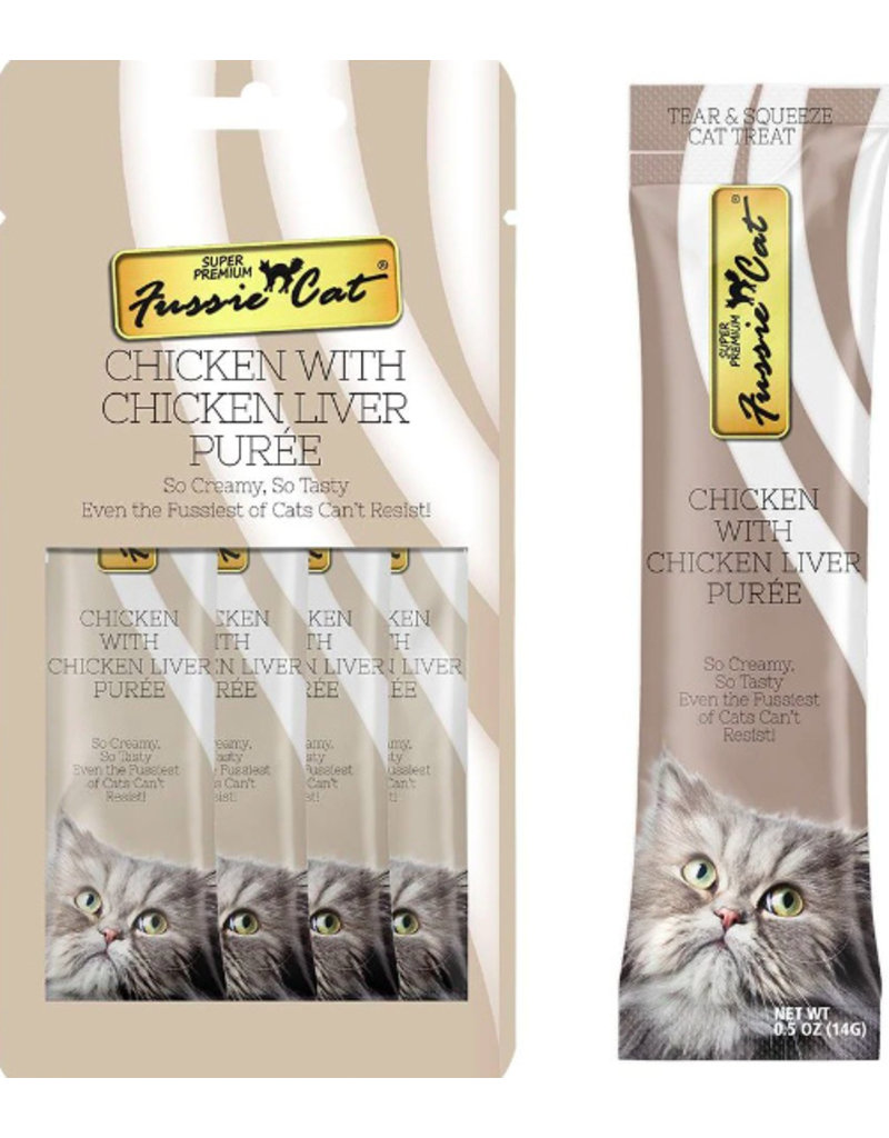 Fussie Cat Fussie Cat Puree Treats | Chicken with Liver 2 oz single