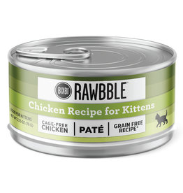 Bixbi Bixbi Rawbble Canned Cat Food | Kitten Chicken Pate 2.75 oz CASE