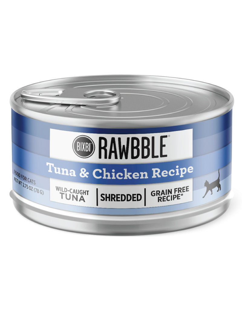 Bixbi Bixbi Rawbble Canned Cat Food | Tuna with Chicken Shreds 2.75 oz single