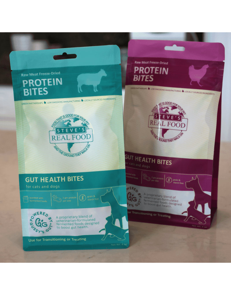 Steve's Real Food Steve's Real Food Probiotic Dog & Cat Treats | Chicken Protein Bites 4 oz