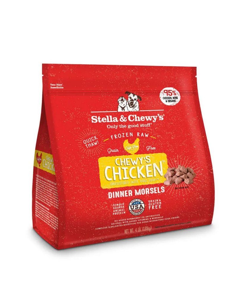Stella & Chewy's Stella & Chewy's Raw Frozen Dog Food Chicken Morsels 4 lb (*Frozen Products for Local Delivery or In-Store Pickup Only. *)