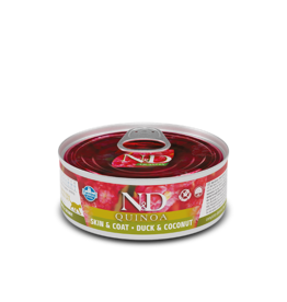 Farmina Pet Foods Farmina GF Cat Cans Skin & Coat Quinoa Duck & Coconut 2.8 oz CASE