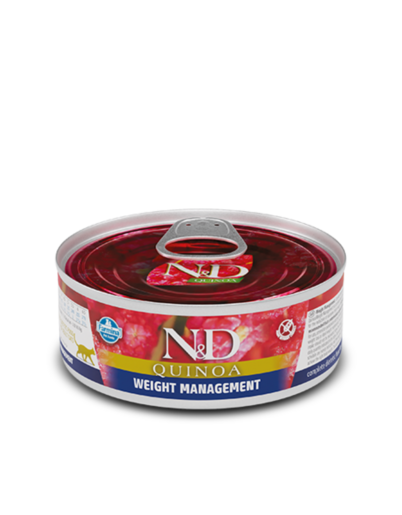 Farmina Pet Foods Farmina N&D Canned Cat Food | Quinoa Weight Management 2.8 oz CASE/24