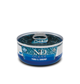 Farmina Pet Foods Farmina N&D Canned Cat Food | Ocean Tuna & Shrimp 2.5 oz CASE/24
