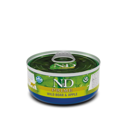 Farmina Pet Foods Farmina N&D Canned Cat Food | Prime Boar & Apple 2.5 oz CASE