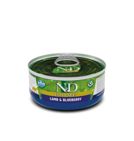 Farmina Pet Foods Farmina N&D Canned Cat Food | Prime Lamb & Blueberry 2.5 oz CASE/24