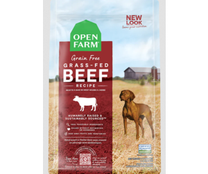 Open Farm Grain Free Dog Kibble Grass Fed Beef 11 lb The Pet Beastro