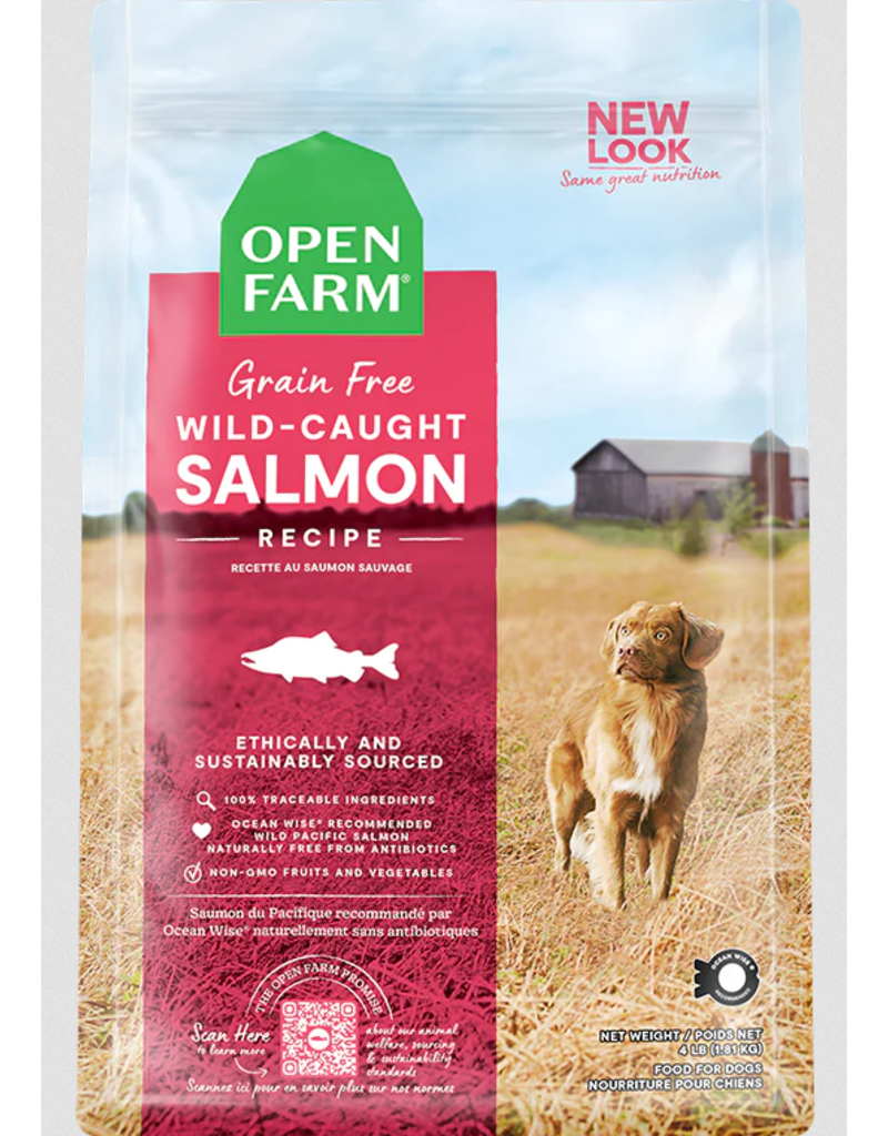 Open Farm Open Farm Grain-Free Dog Kibble | Salmon 4 lb