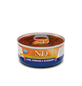 Farmina Pet Foods Farmina N&D Canned Cat Food | Pumpkin Lamb & Blueberry 2.5 oz CASE