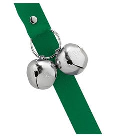 Poochie Pets Poochie Bells Classic | Solid Forest Green