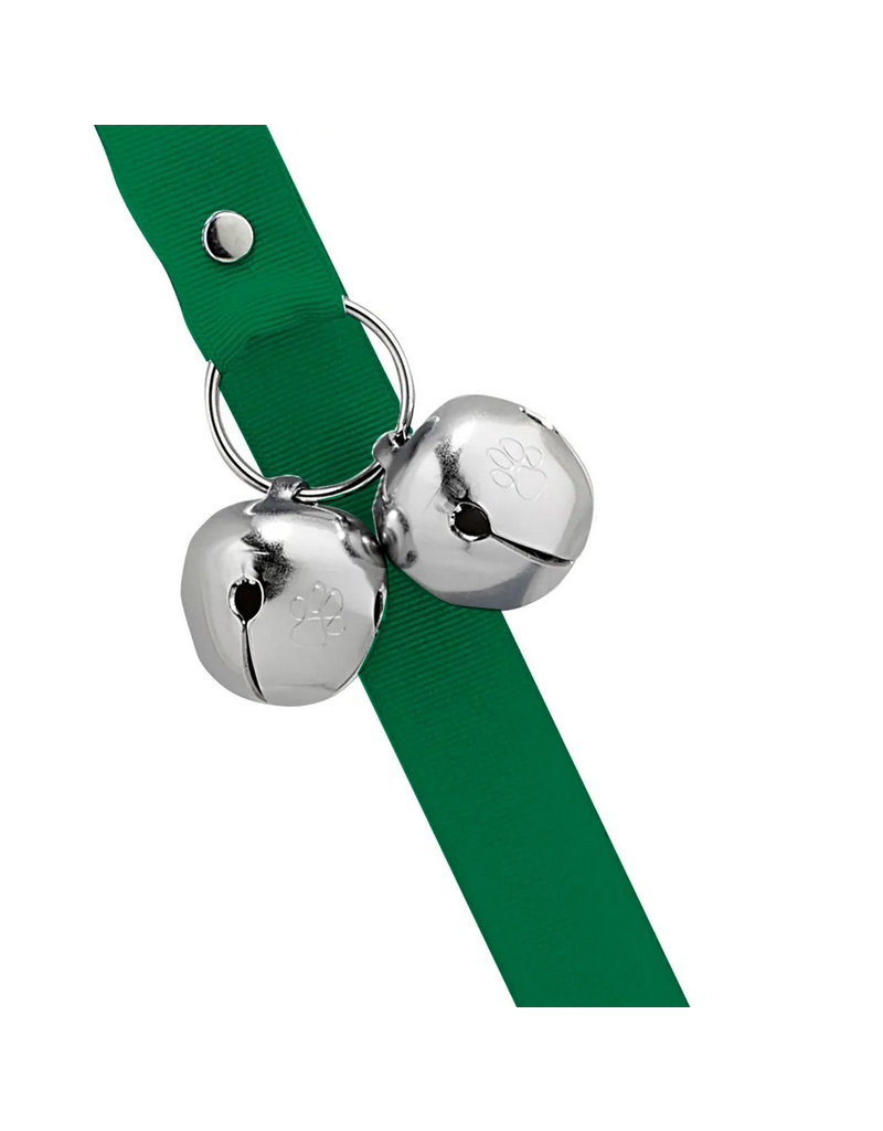 Poochie Pets Poochie Bells Classic | Solid Forest Green