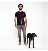Zee.Dog Zee Dog | Neon Coral Hands-Free Leash