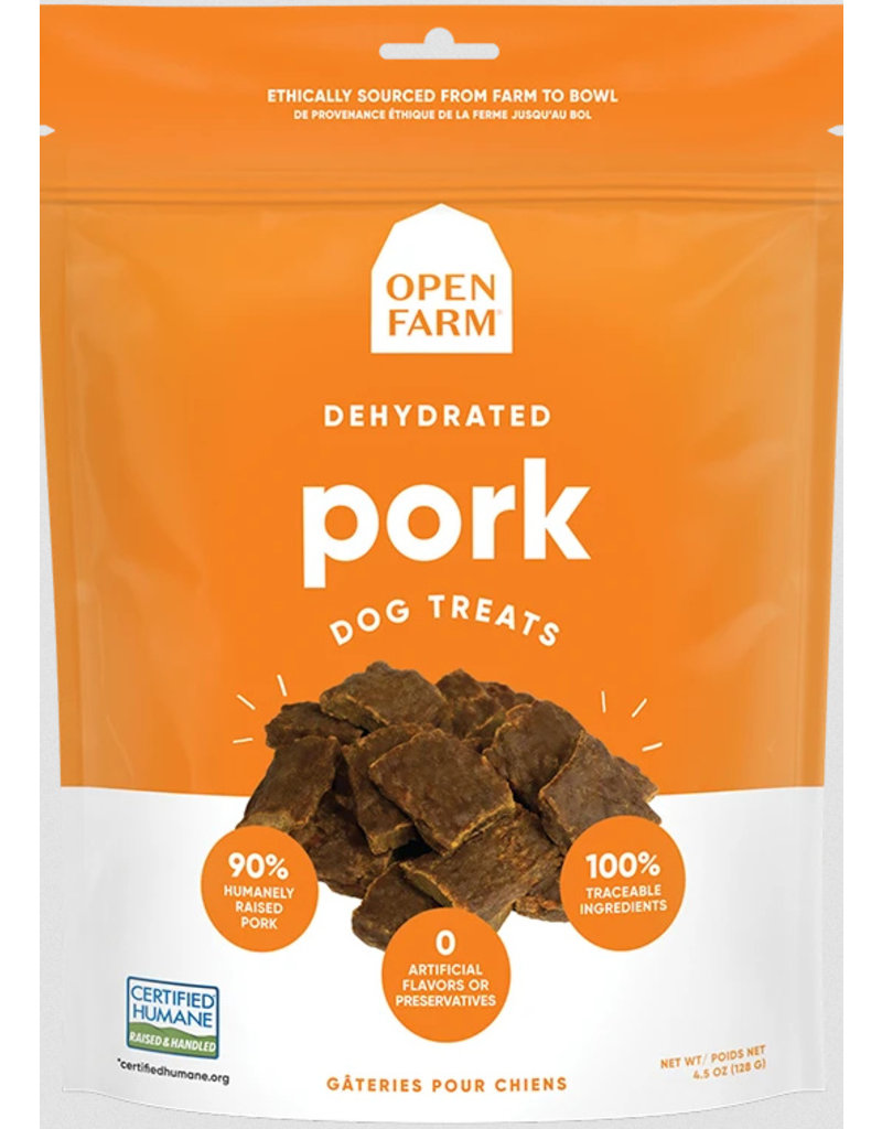 Open Farm Open Farm Dehydrated Dog Treats | Pork 4.5 oz