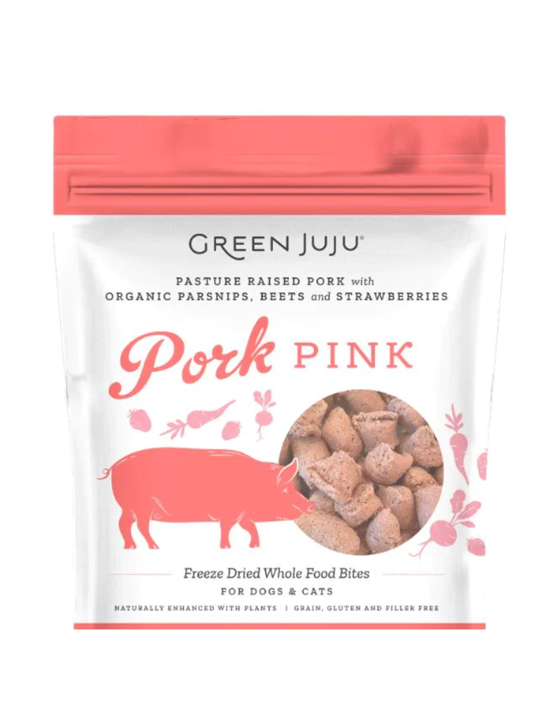 Green Juju Green Juju Freeze Dried Topper | Porky Pink 18 oz