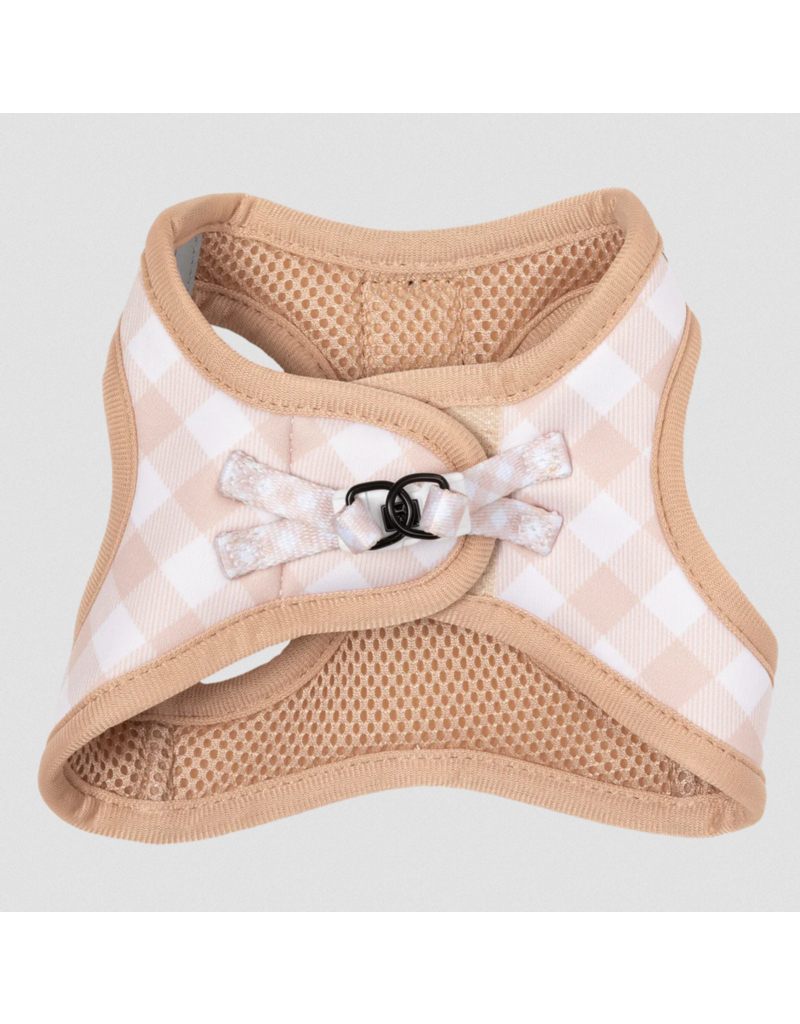 Little Kitty Co. Little Kitty Co. Cat Harness | Latte Gingham  Extra Small (XS)