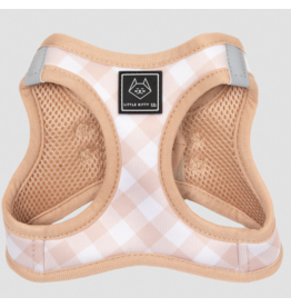 Little Kitty Co. Little Kitty Co. Cat Harness | Latte Gingham  Extra Small (XS)