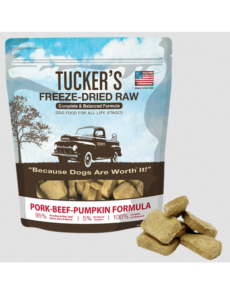 Tuckers Tucker's Freeze-Dried Dog Food | Pork Beef Pumpkin 14 oz