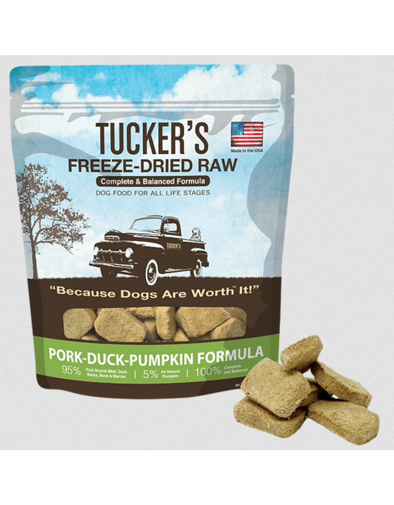 Tuckers Tucker's Freeze-Dried Dog Food | Pork Duck Pumpkin 14 oz