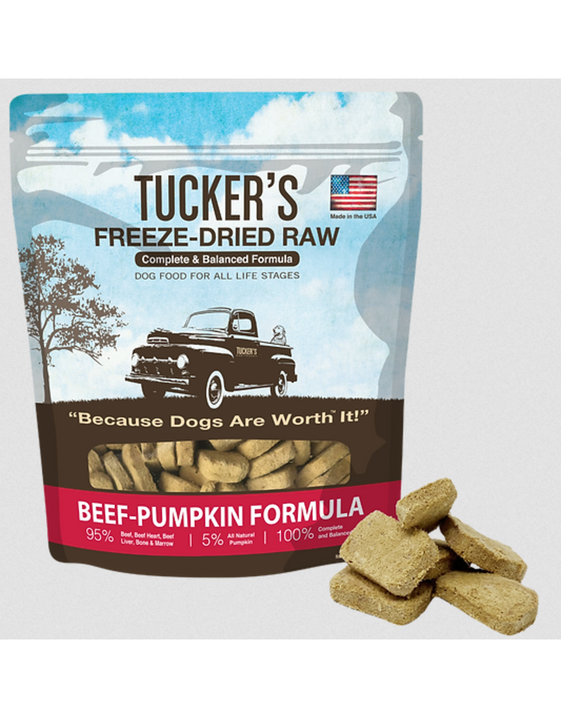 Tuckers Tucker's Freeze-Dried Dog Food | Beef Pumpkin 14 oz