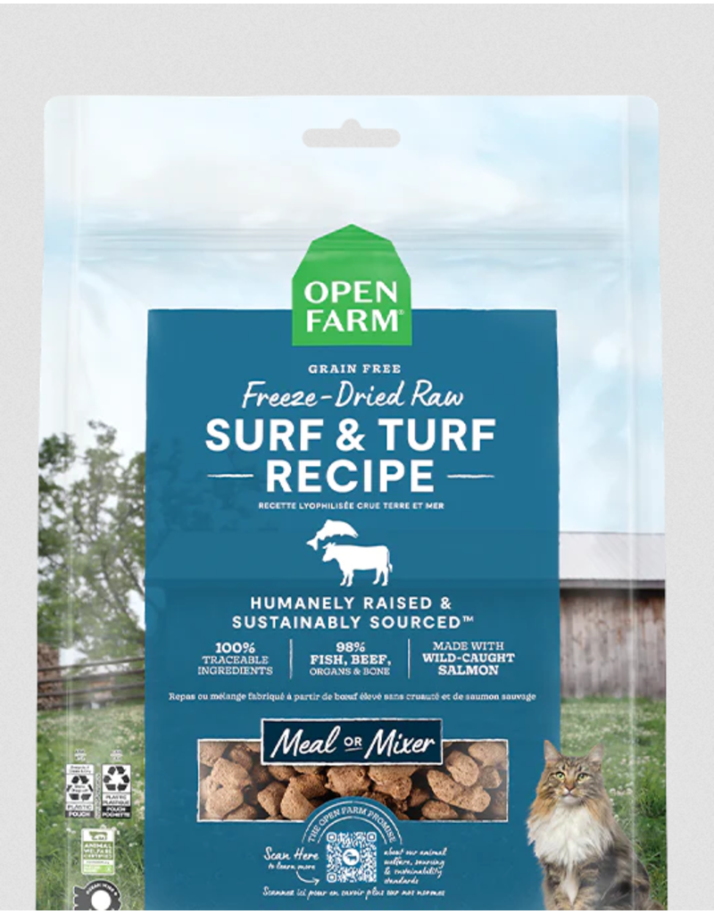 Open Farm Open Farm Cat Freeze Dried Morsels | Surf & Turf 3.5 oz