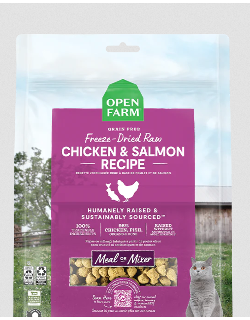 Open Farm Open Farm Cat Freeze Dried Morsels | Chicken & Salmon 3.5 oz