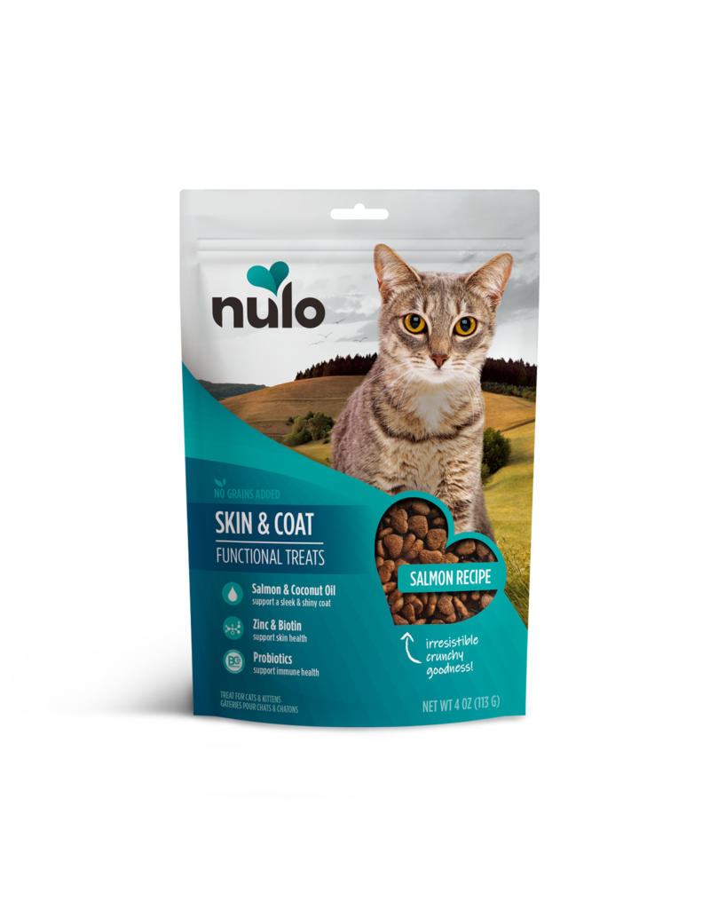 Nulo Nulo Functional GF Cat Treats | Skin & Coat Salmon 4 oz