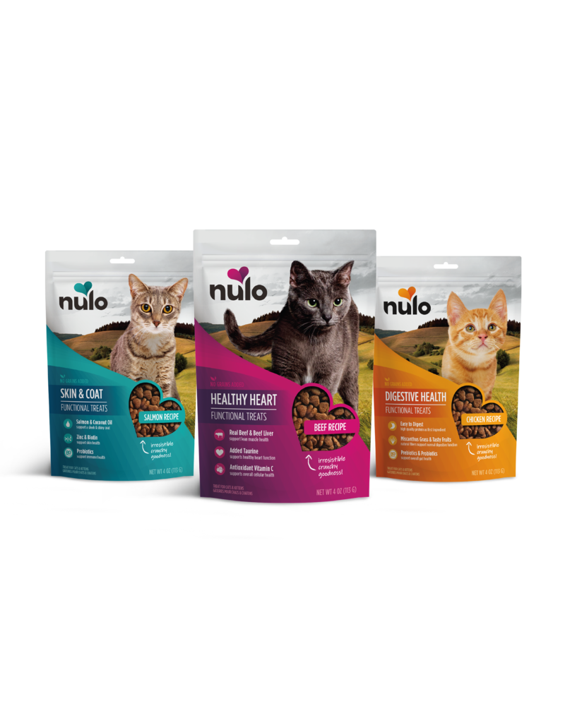 Nulo Nulo Functional GF Cat Treats | Skin & Coat Salmon 4 oz