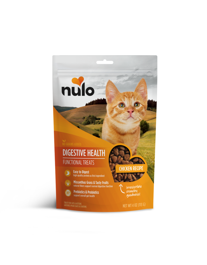 Nulo Nulo Functional GF Cat Treats | Digestive Health Chicken 4 oz 4 oz