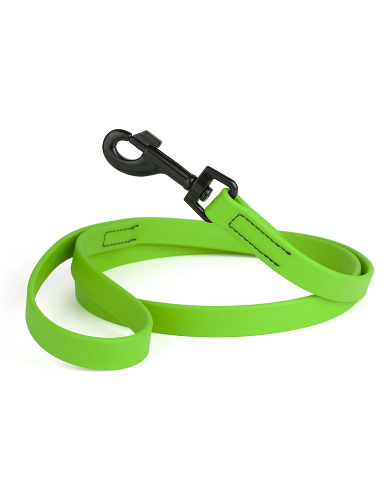 Dogline Dogline Biothane Waterproof 6 ' Leash | 1/2" Neon Green