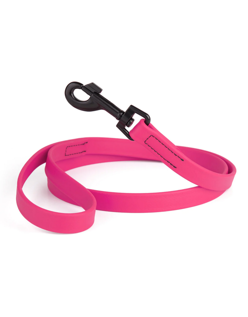 Dogline Dogline Biothane Waterproof 6 ' Leash | 3/4" Neon Pink