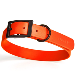 Dogline Dogline Biothane Waterproof Collar 1" | 18"-22" Neon Orange