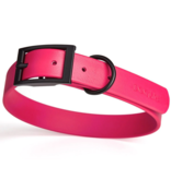 Dogline Dogline Biothane Waterproof Collar 3/4" | 15"-18" Neon Pink