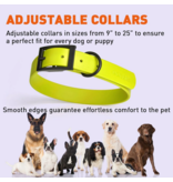 Dogline Dogline Biothane Waterproof Collar 5/8" | 12"-15" Neon Green