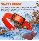 Dogline Dogline Biothane Waterproof Collar 3/4" | 15"-18" Red
