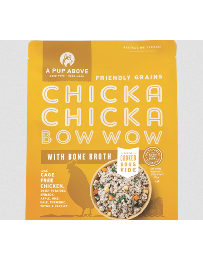 A Pup Above A Pup Above Gently Cooked | Chicka Chicka Bow Wow Chicken Recipe 20 lb CASE (*Frozen Products for Local Delivery or In-Store Pickup Only. *)