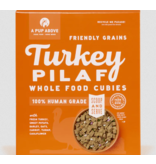 A Pup Above A Pup Above Whole Food Cubies | Turkey Pilaf 2 lb CASE