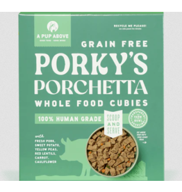 A Pup Above A Pup Above GF Whole Food Cubies |  Porky's Porchetta 2 lb CASE