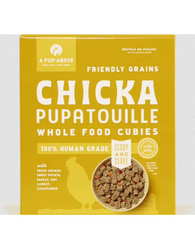 A Pup Above A Pup Above GF Whole Food Cubies | Chicken Pupatouille 2 lb CASE