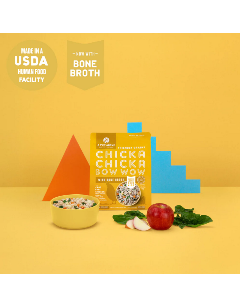 A Pup Above A Pup Above Gently Cooked | Chicka Chicka Bow Wow Chicken Recipe 1 lb (*Frozen Products for Local Delivery or In-Store Pickup Only. *)