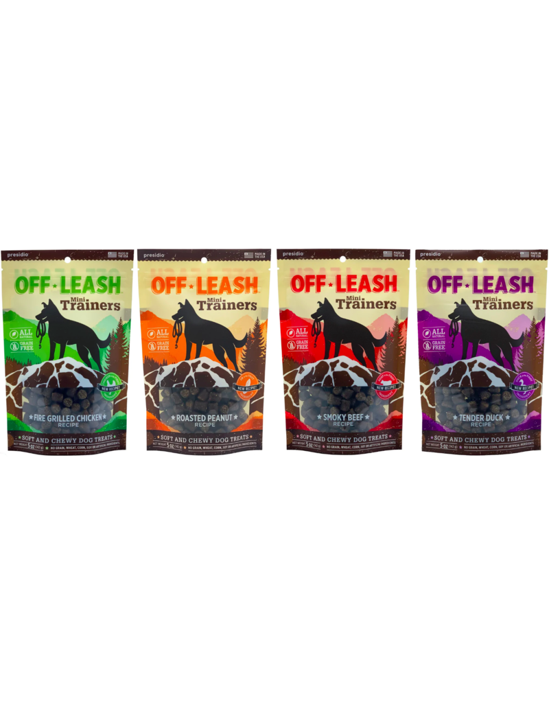 Off Leash Presidio Off Leash Dog Training Treats | Smokey Beef 5 oz