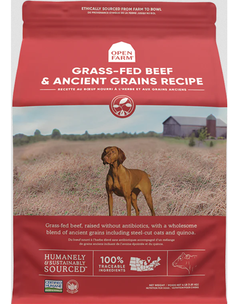 Open Farm Open Farm Grain-Free Dog Kibble | Beef 4 lb