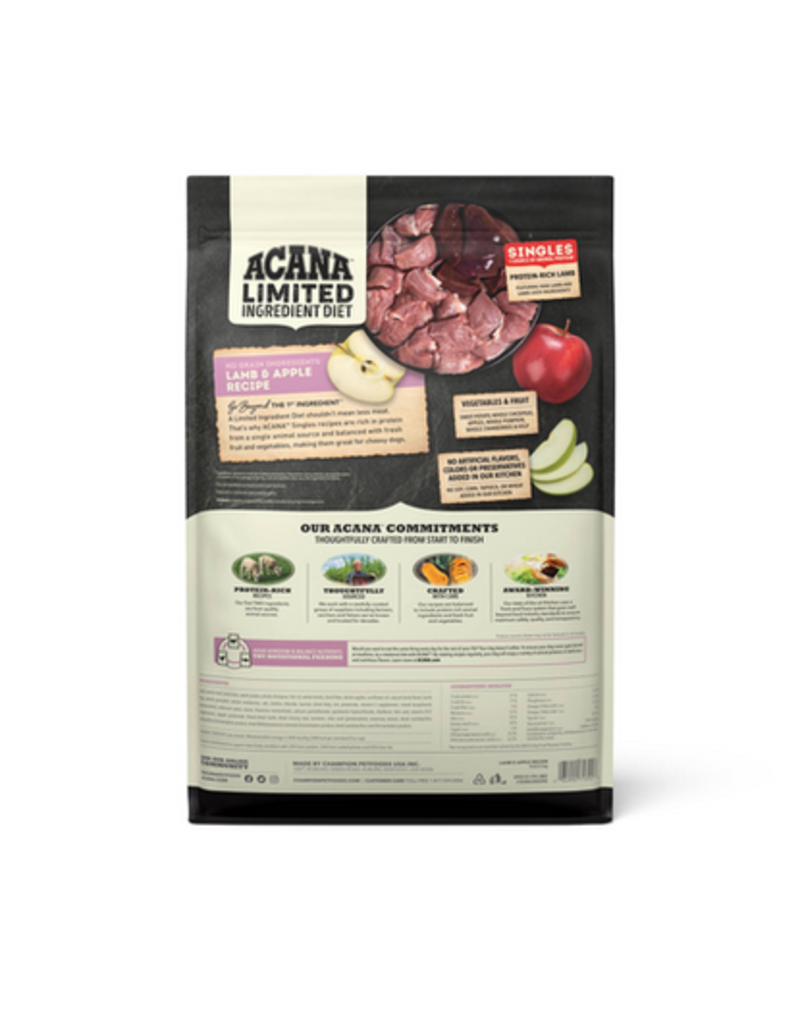 Acana Acana Singles Dog Kibble | Lamb & Apple 4.5 lb