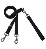 2 Hounds Design 2 Hounds Design Classic | 2XLarge 1" Freedom Harness & Leash -  Black