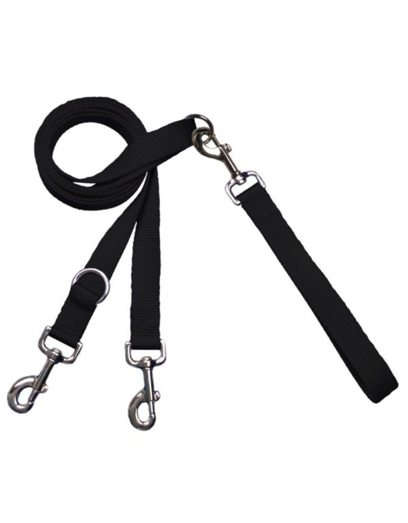 2 Hounds Design 2 Hounds Design Classic | 2XLarge 1" Freedom Harness & Leash -  Black