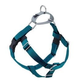 2 Hounds Design 2 Hounds Design Classic | 2XLarge 1" Freedom Harness & Leash -  Teal