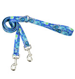 2 Hounds Design 2 Hounds Design Earthstyle | Medium 1" Freedom Harness & Leash - Paw Paisley