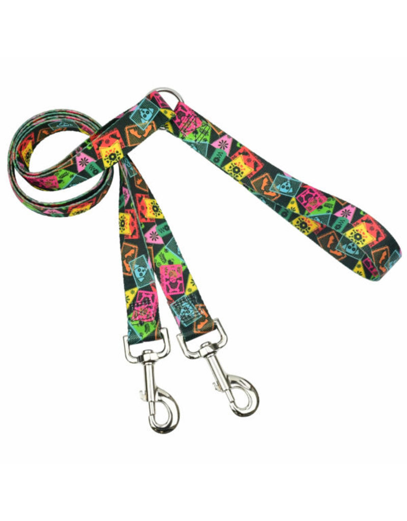 2 Hounds Design 2 Hounds Design Earthstyle | Large 1" Freedom Harness & Leash - Paper Flags